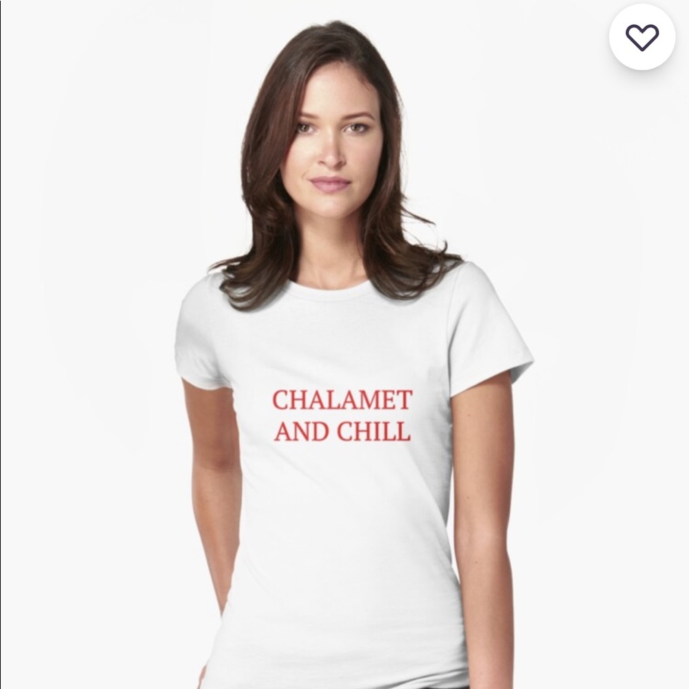 Chamalet and chill tee
